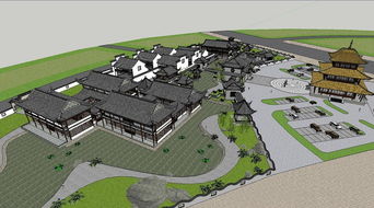 古建景觀設計與園林景觀圖紙的融合